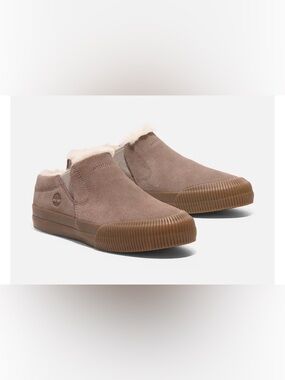 Timberland Skyla Bay 2.0 Warm Lined Mule for Women in Taupe Size 9